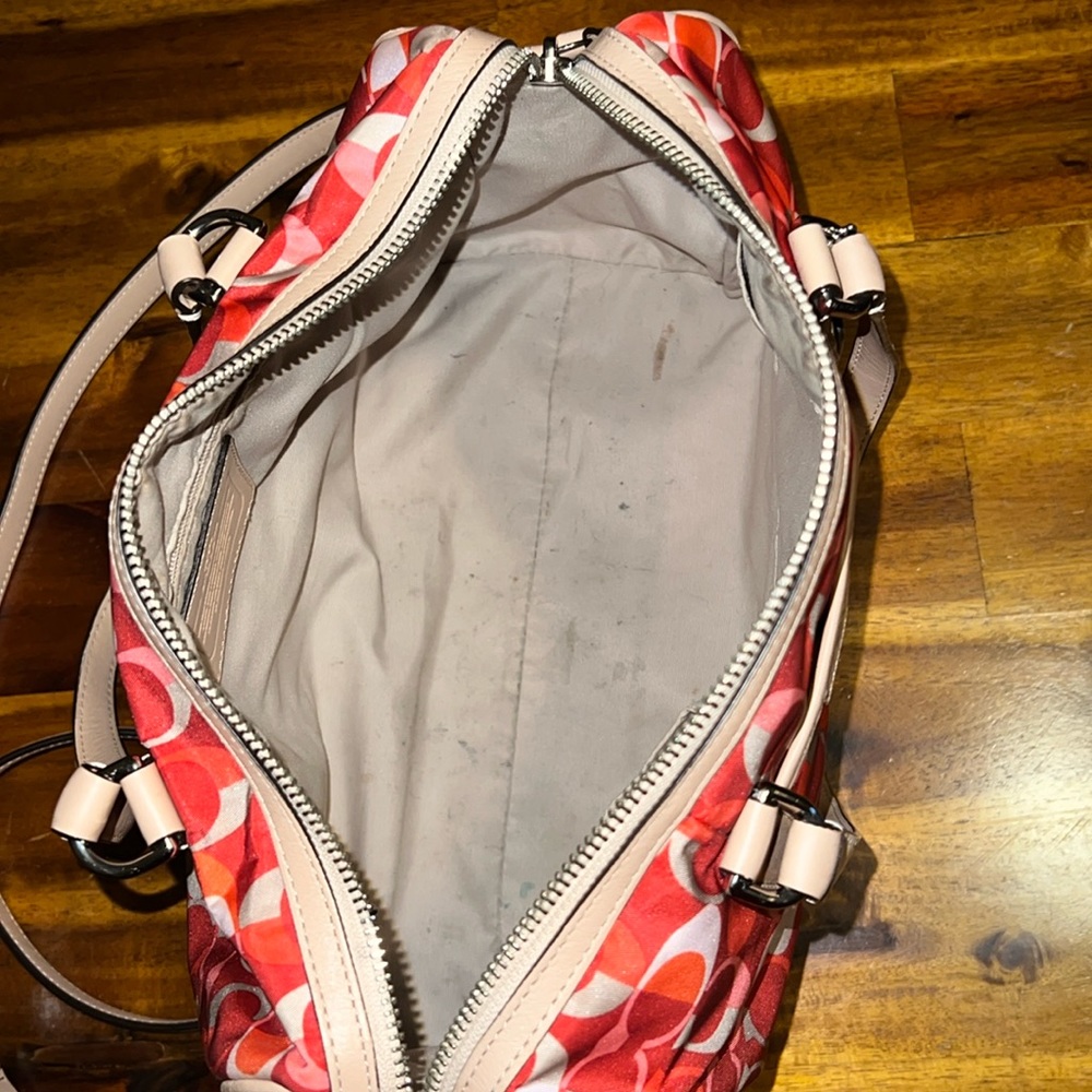 Coach Vermillion Multicolor Purse - Picture 4 of 6